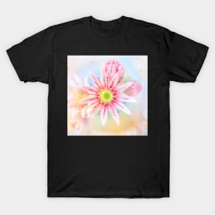 Live Forever - Flower Art T-Shirt